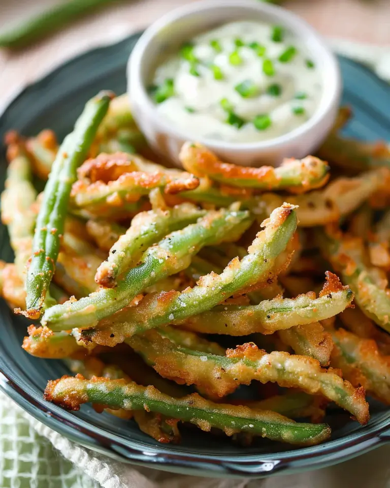 Beer Battered Fried Green Beans