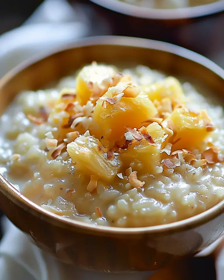 Hawaiian Rice Pudding