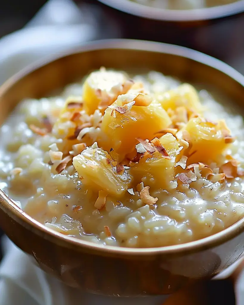 Hawaiian Rice Pudding