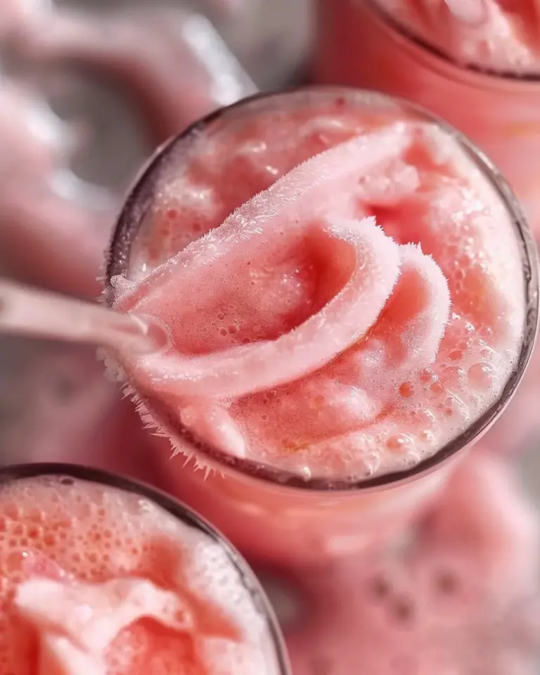 Frosted Strawberry Lemonade