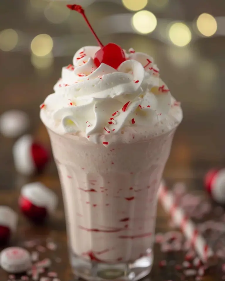 Chick Fil A Peppermint Milkshake
