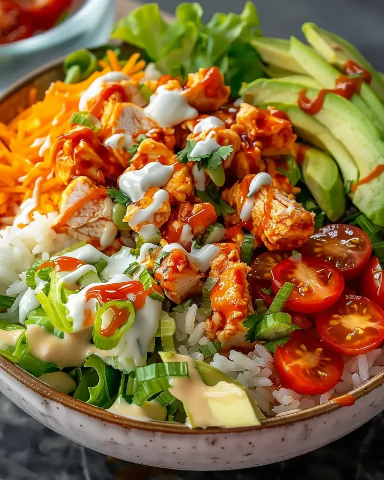 Buffalo Chicken Protein Bowl