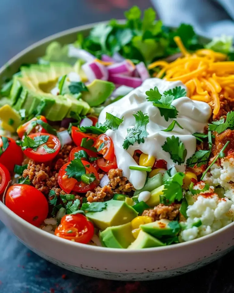 Easy Low Carb Burrito Bowl – 25min Breakfast Protein-Packed