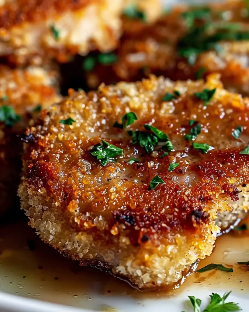 Crispy Baked Parmesan Pork Chops for a Healthy Family Feast
