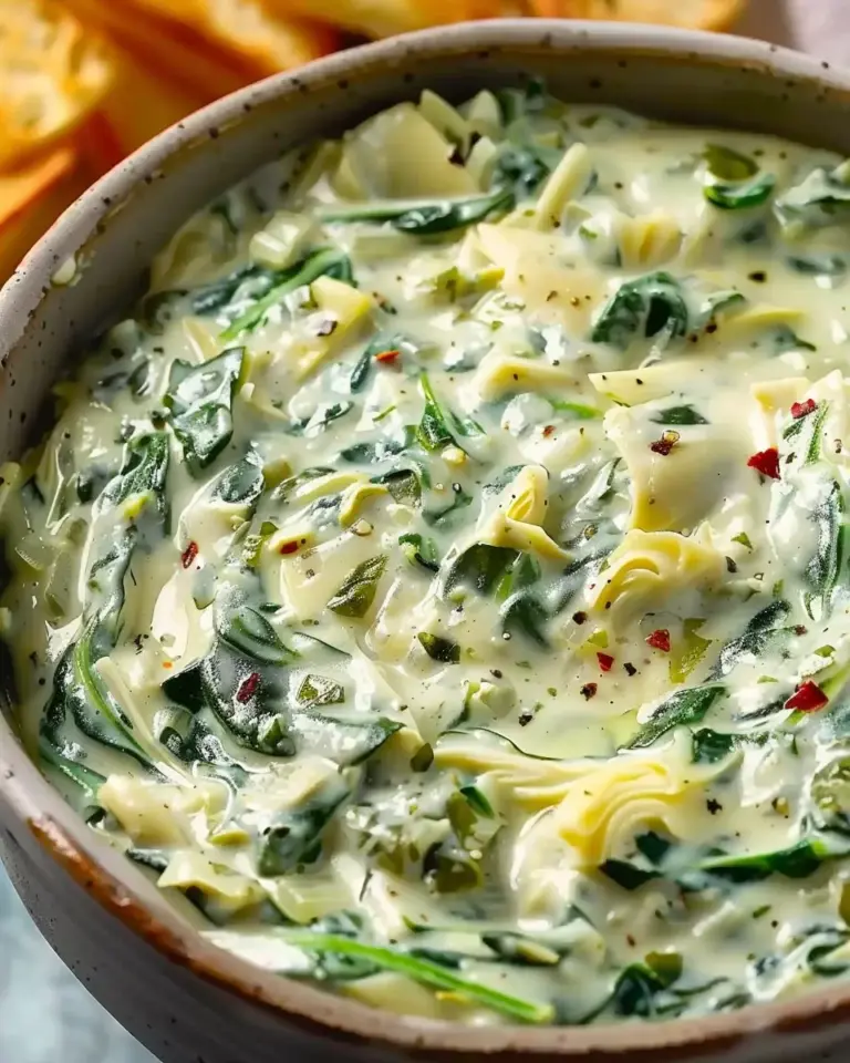 Simple Crockpot Spinach Artichoke Dip
