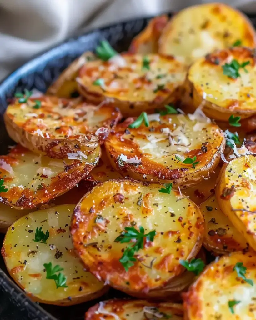 Air Fryer Sliced Potatoes