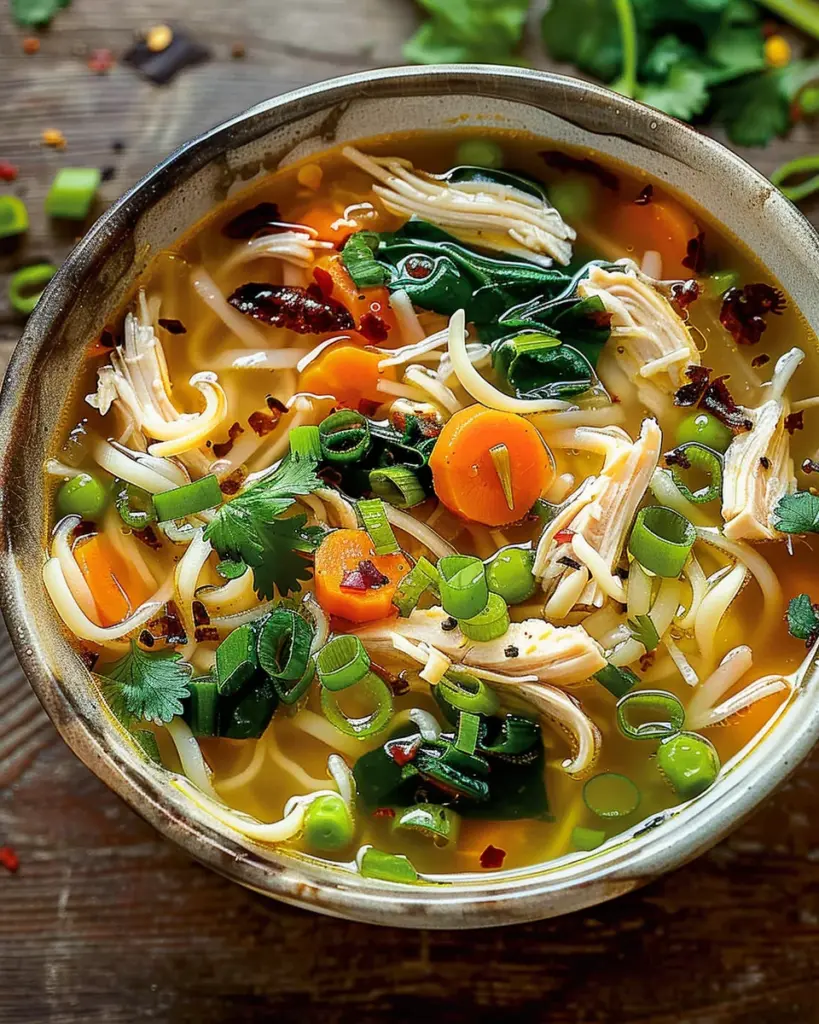 Ginger Garlic Chicken Noodle Soup: An Incredible Ultimate Recipe