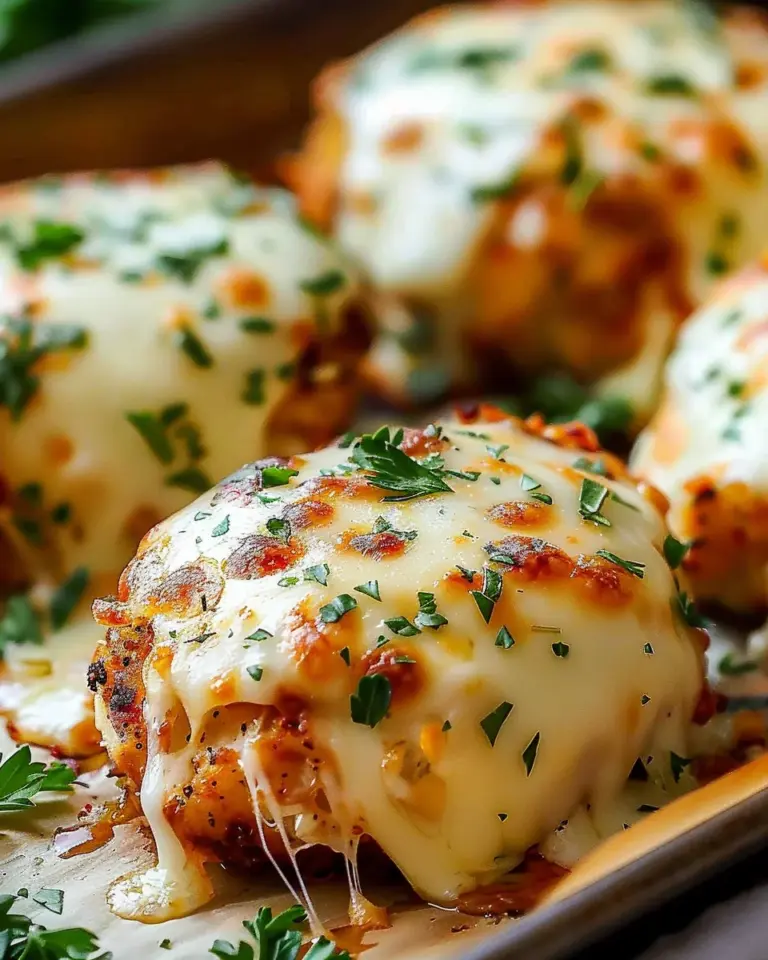 Melted Mozzarella & Ranch Chicken Bombs