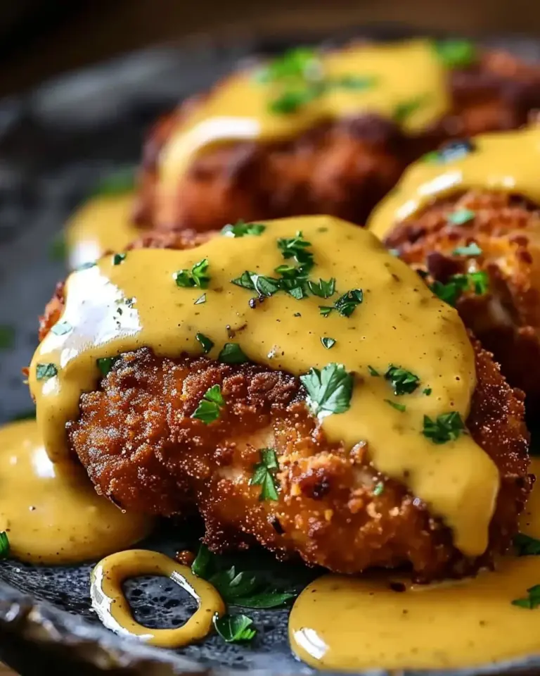 Pretzel Chicken with Mustard-Cheddar Sauce: An Amazing Ultimate Recipe