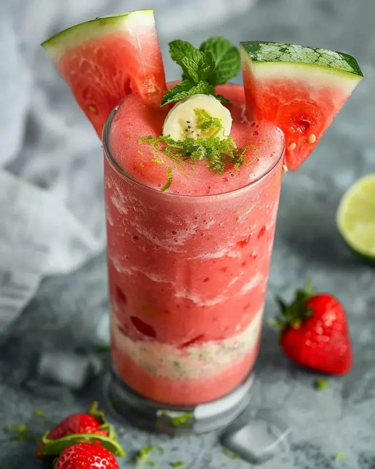 Watermelon Smoothie Recipe