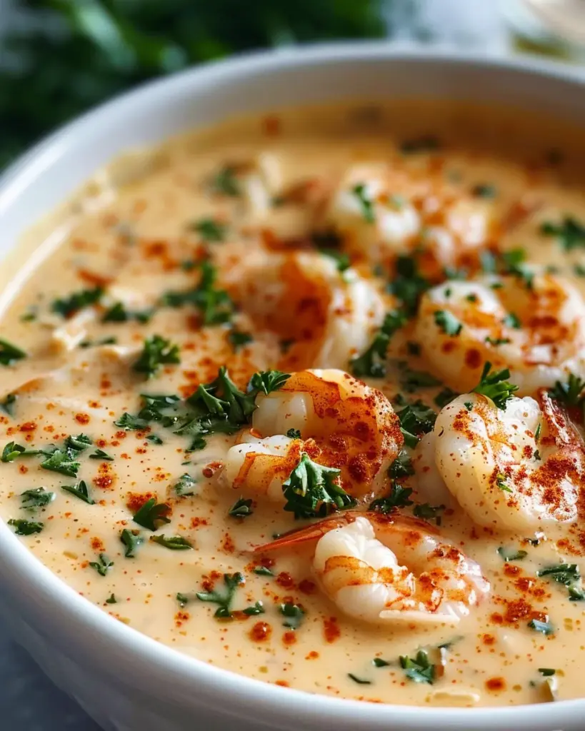Crab and Shrimp Seafood Bisque