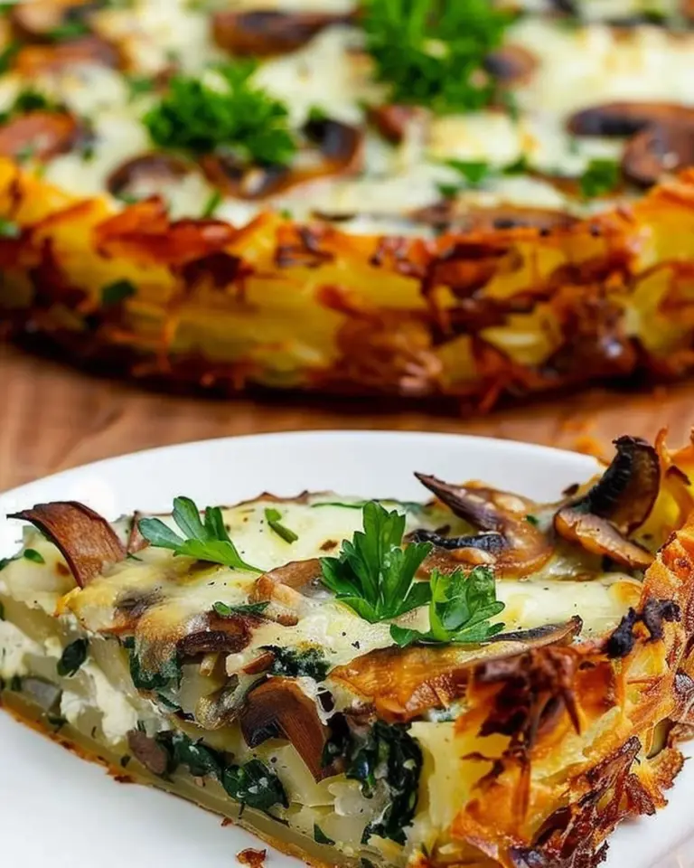 Crispy Potato Pie