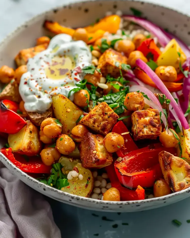 Classic Mediterranean Roasted Vegetables Bowl – theamazingfood
