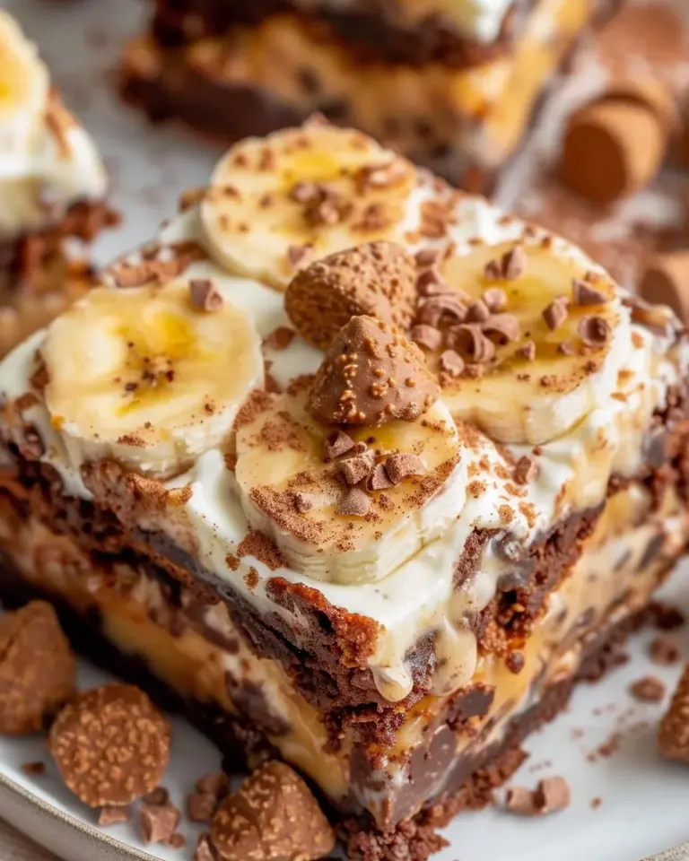 Banana Pudding Brownies