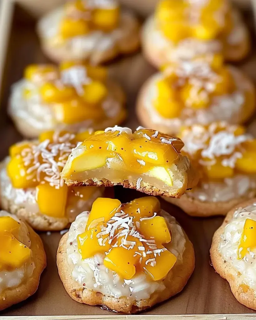 Mango Sticky Rice Cookies: Irresistibly Sweet Fusion Treats