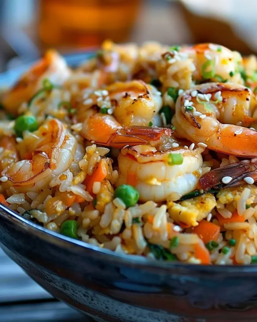 Seafood Fried Rice – A Savory Mix of Shrimp, Crab & Veggies