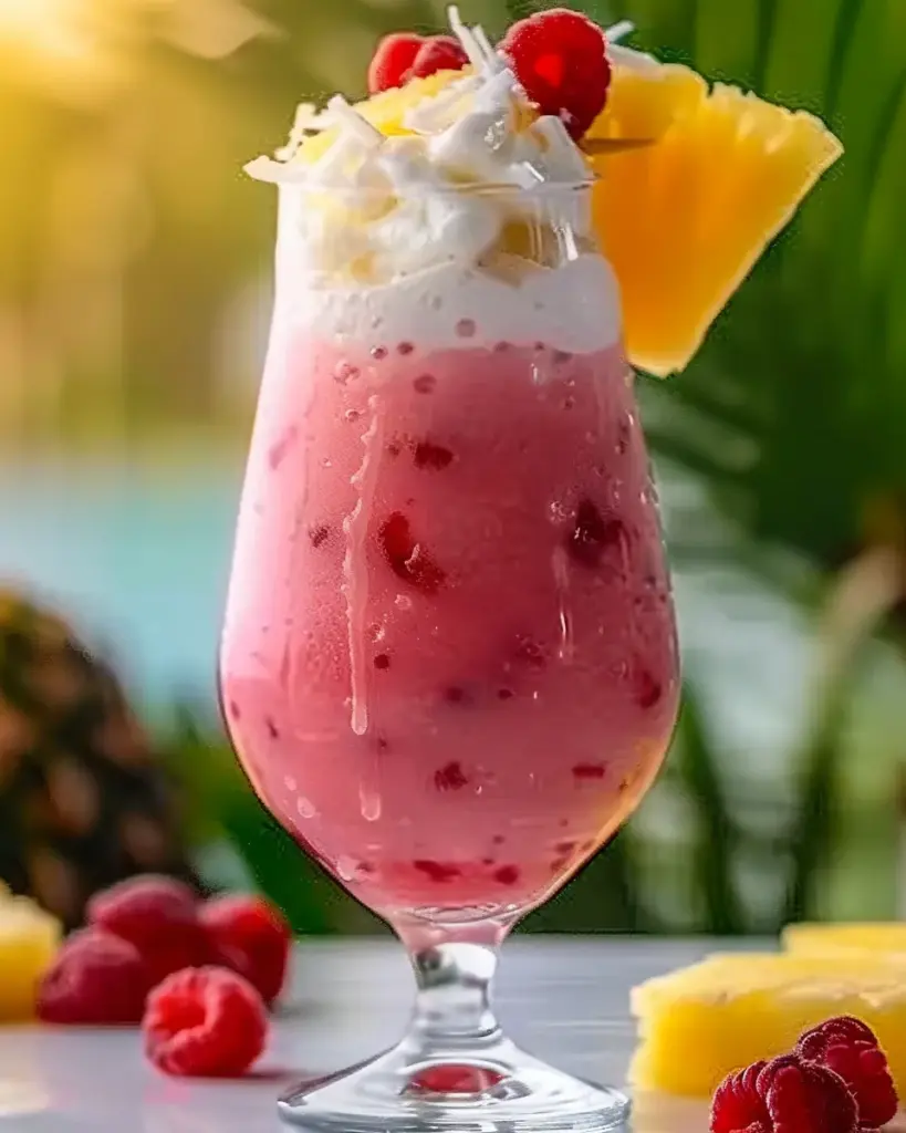 Raspberry Colada Twist