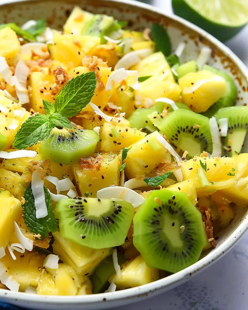 Pineapple Kiwi Salad
