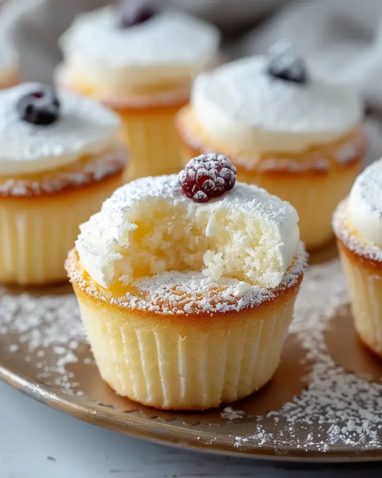 Fluffy Japanese Cotton Cheesecake Cupcakes You’ll Love Baking