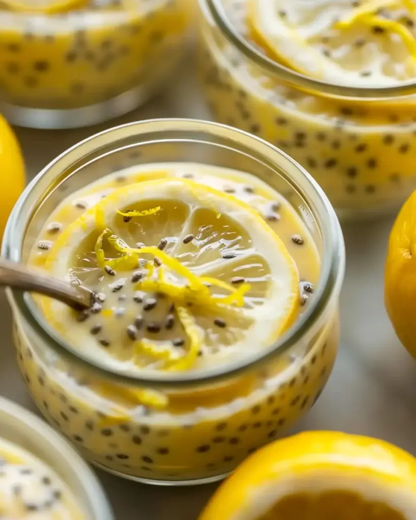 Lemon Chia Seed Pudding