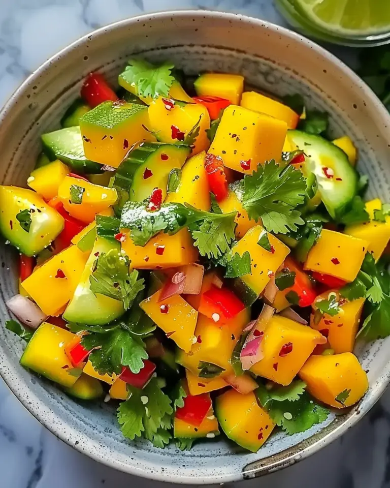 Thai Mango Cucumber Salad: Discover the Perfect Recipe!