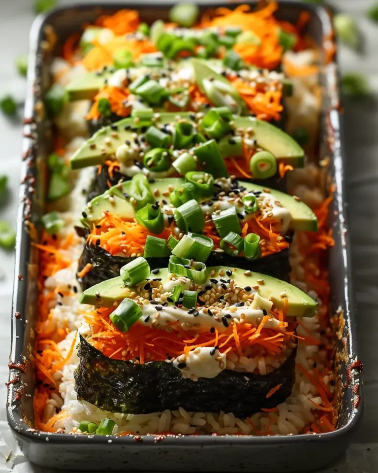 Vegan Sushi Bake