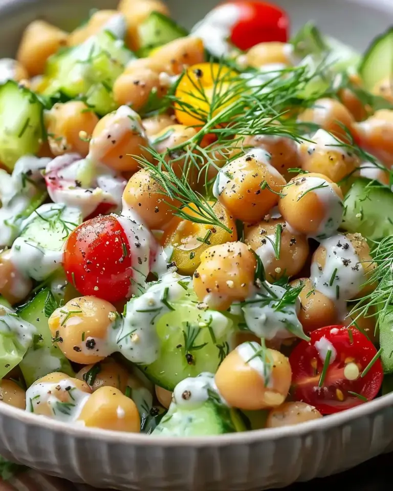 Tzatziki Chickpea Salad