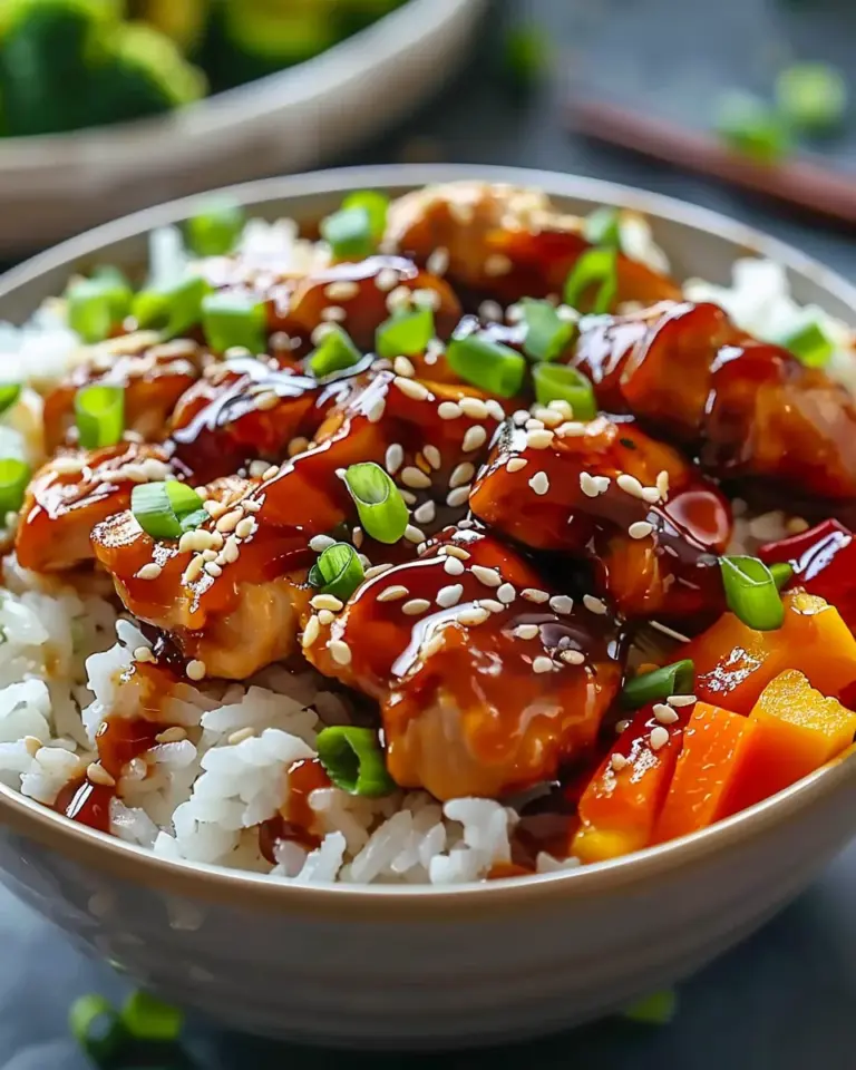 Sticky Chicken Rice Bowls: An Incredible Ultimate Recipe for Every Occasion