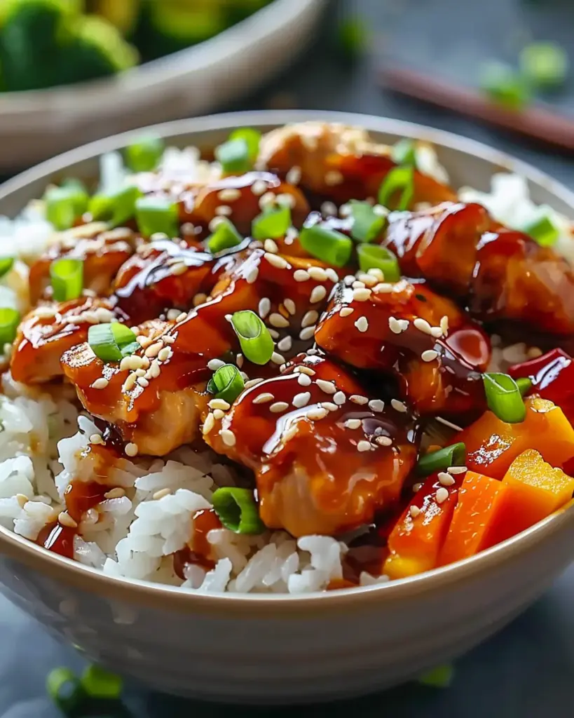 Sticky Chicken Rice Bowls: An Incredible Ultimate Recipe for Every Occasion