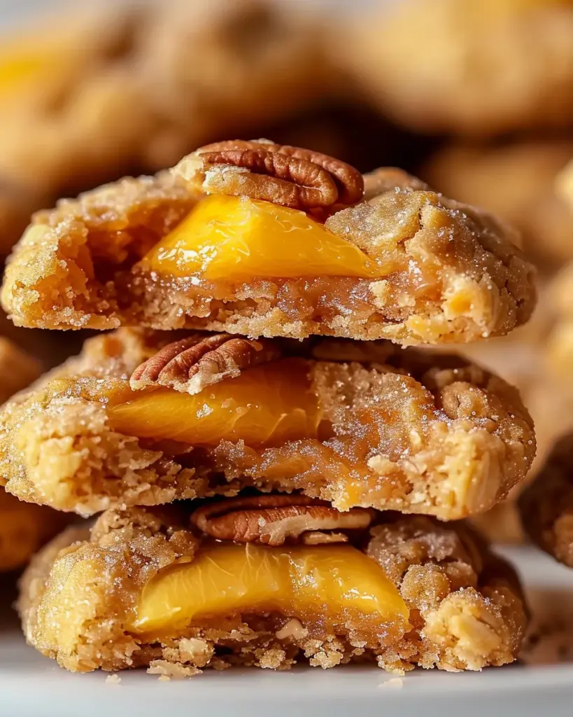 Indulgent Peach Cobbler Cookies for Sweet Summer Bliss