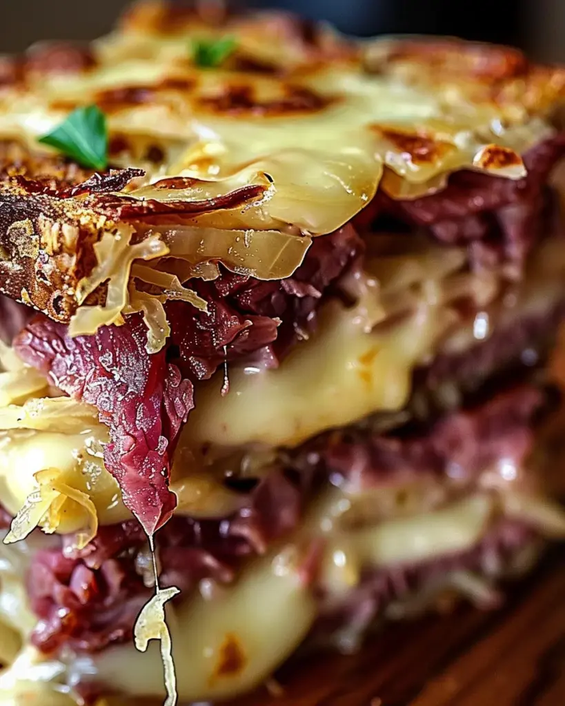 Homemade Reuben Bake
