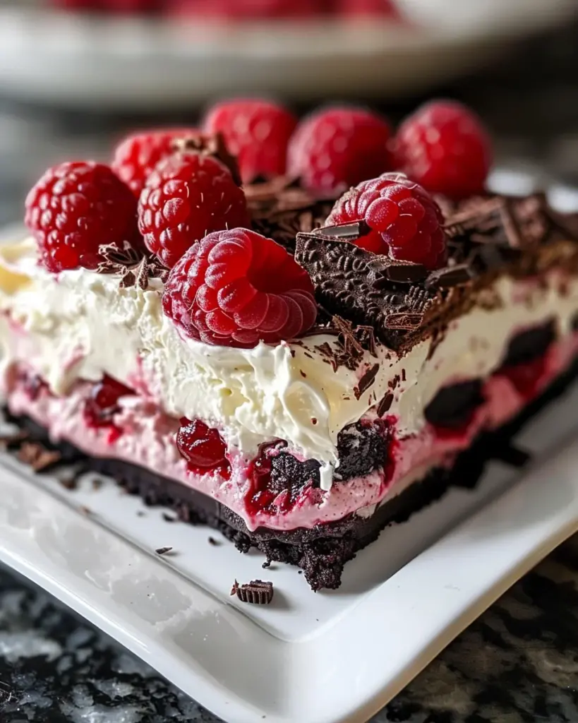 Raspberry Chocolate Lasagna
