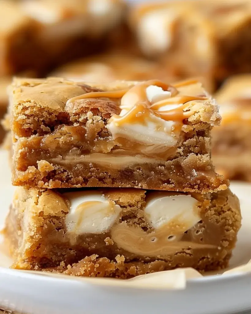 Chewy Biscoff Blondies: 8 Irresistible Steps with Gooey Centers