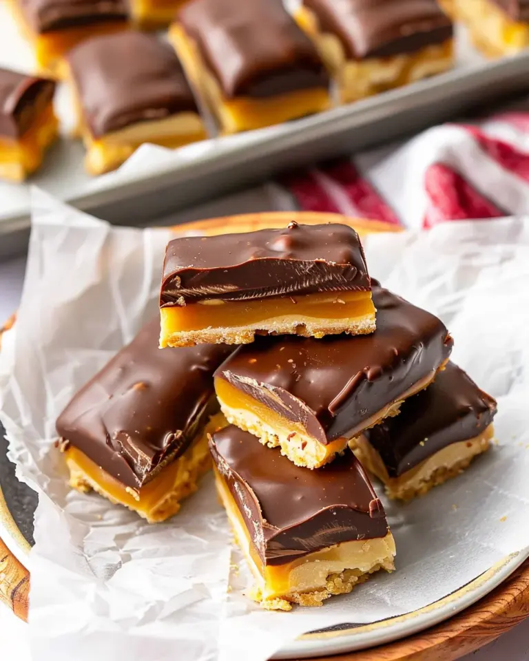 Homemade Twix Bars
