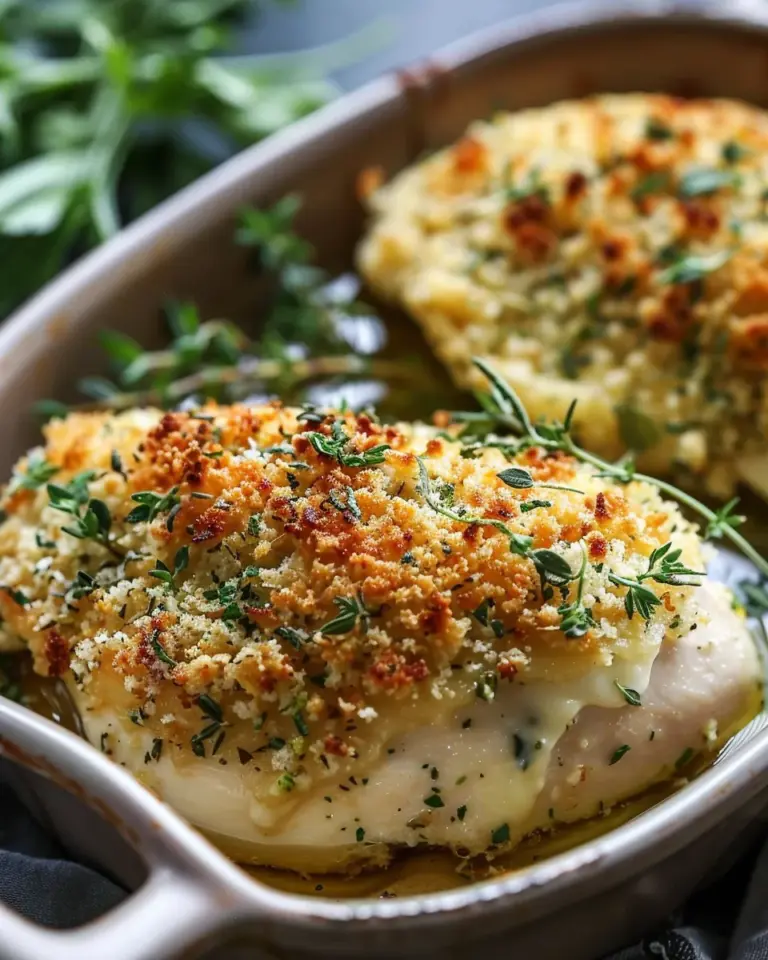 Transform Dinner with Herb-Crusted Baked Boursin Chicken