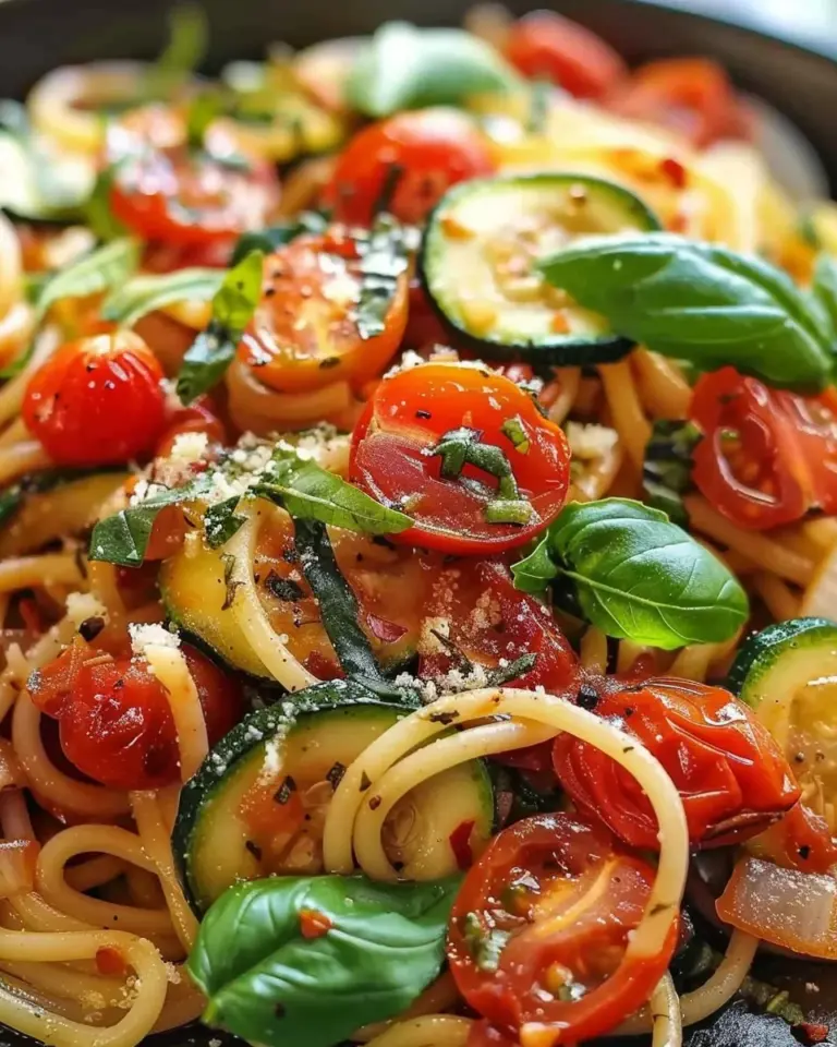 Tomato Zucchini Pasta