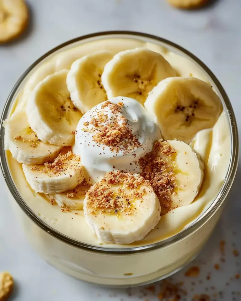 Cottage Cheese Banana Pudding Recipe