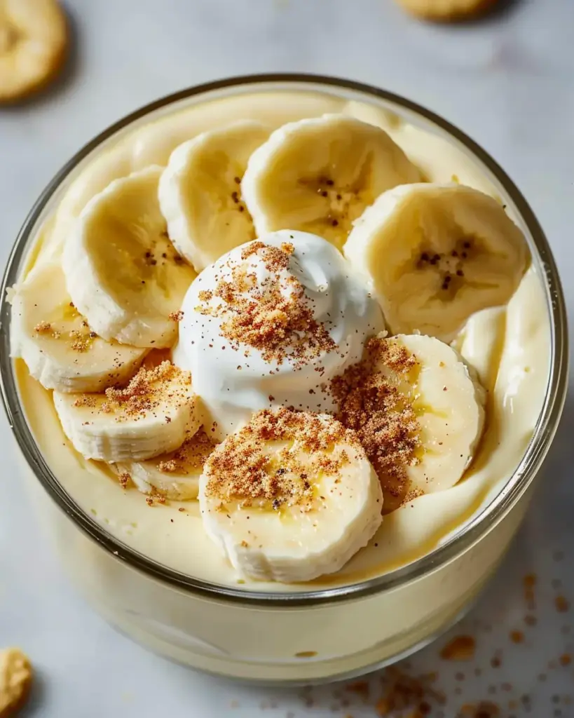Cottage Cheese Banana Pudding Recipe