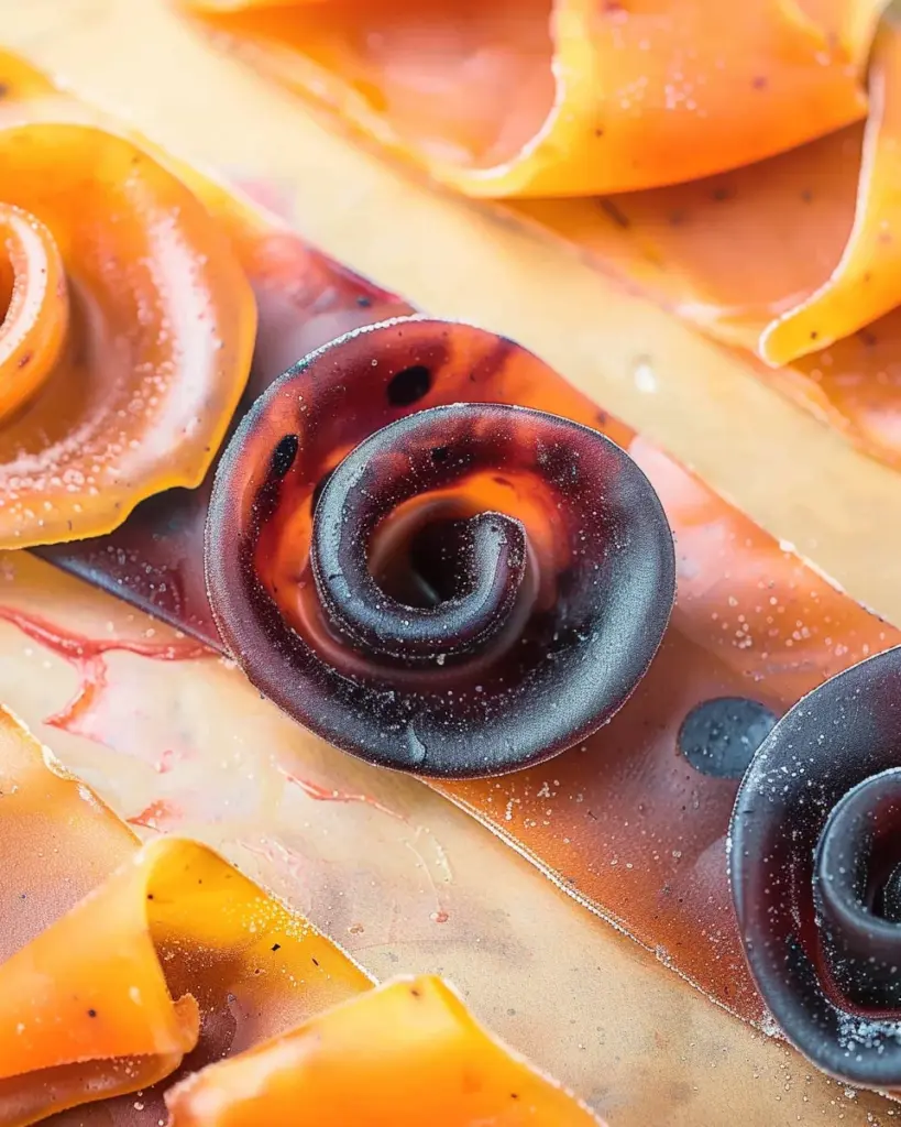 Blueberry Peach Fruit Leather