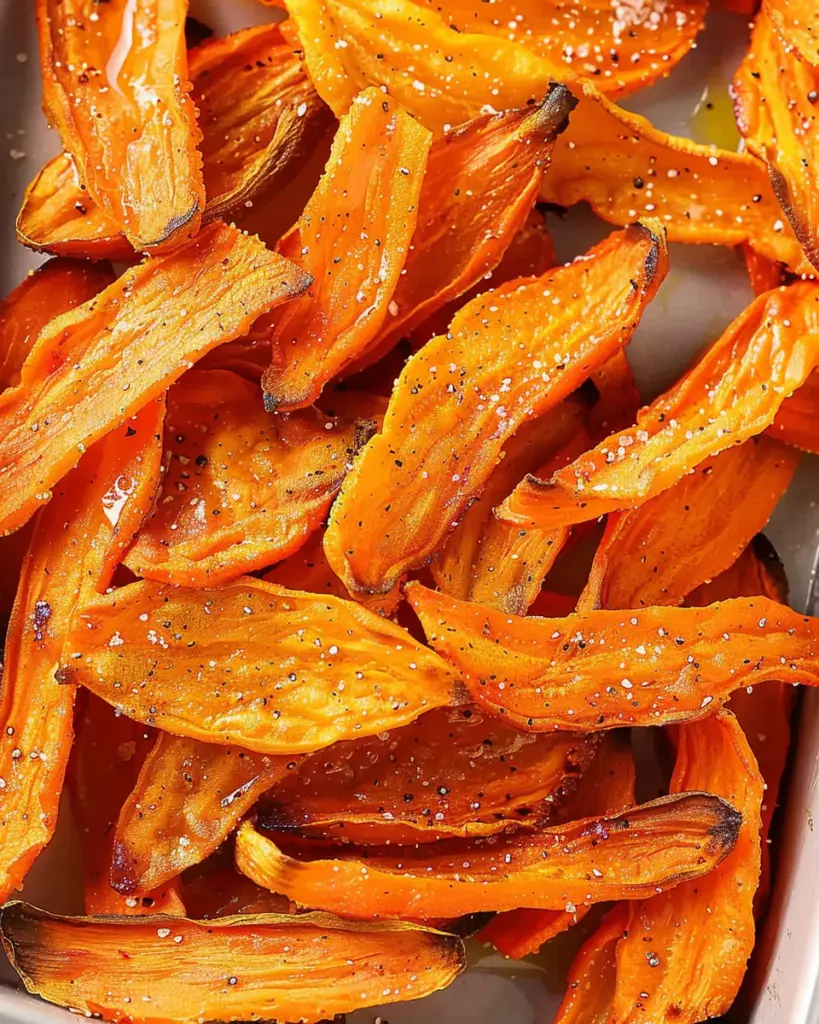 Baked Carrot Chips