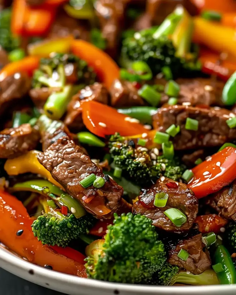 Beef Stir Fry with Vegetables (30-Minutes)