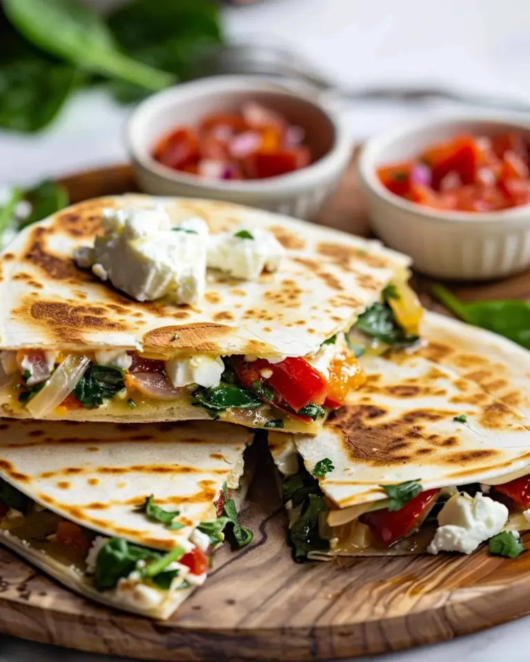 Mediterranean Quesadillas Recipe