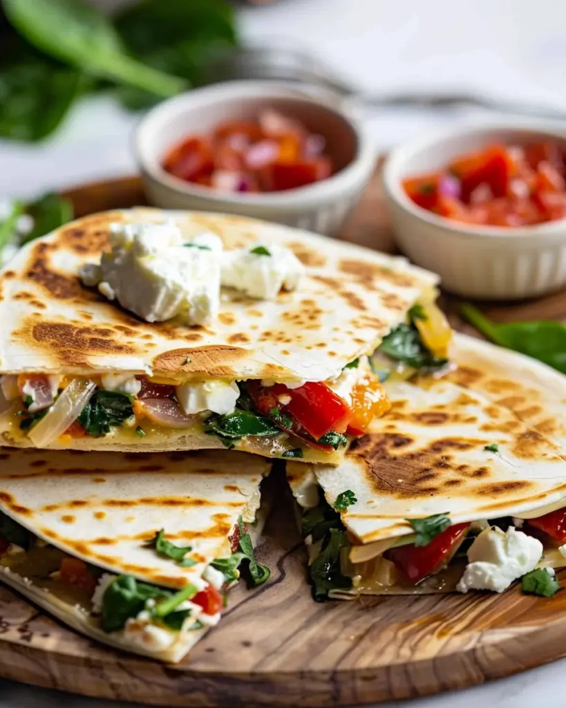 Mediterranean Quesadillas Recipe