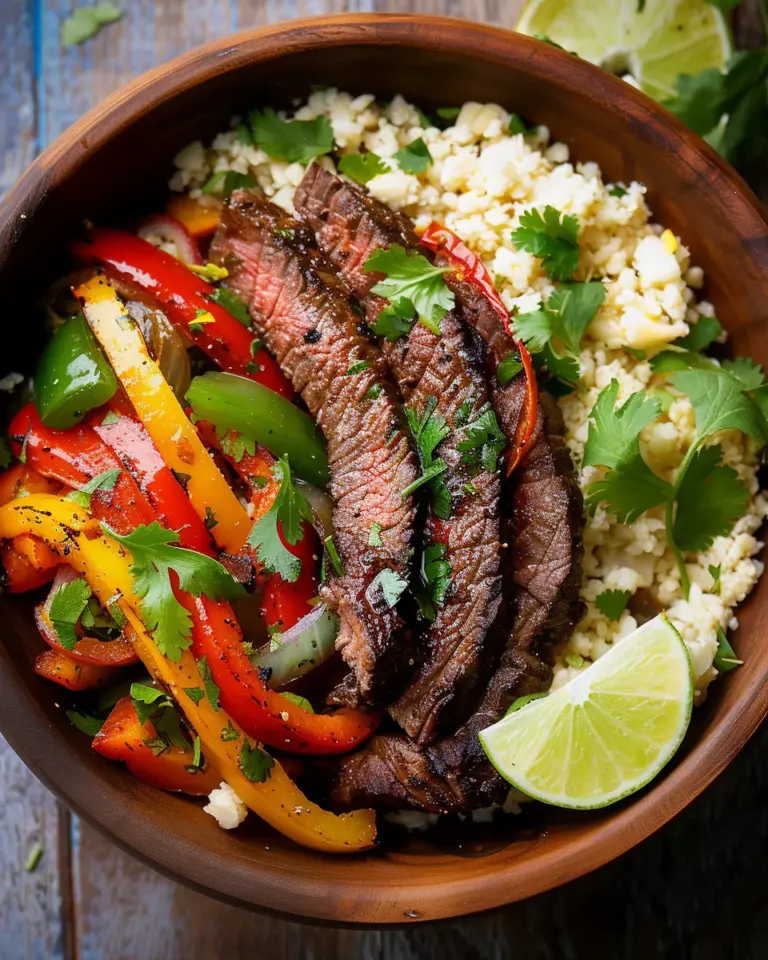 Low Carb Steak Fajita Bowl – 1 Bold Recipe For Keto Lovers