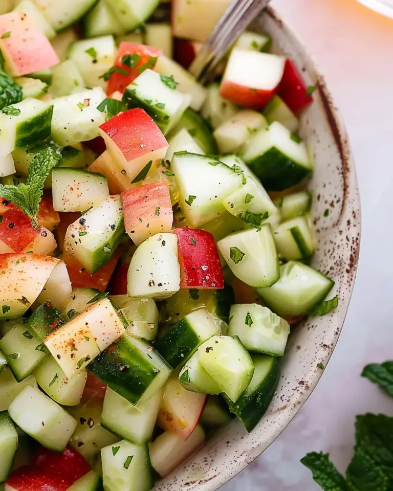 Cucumber Apple Salad