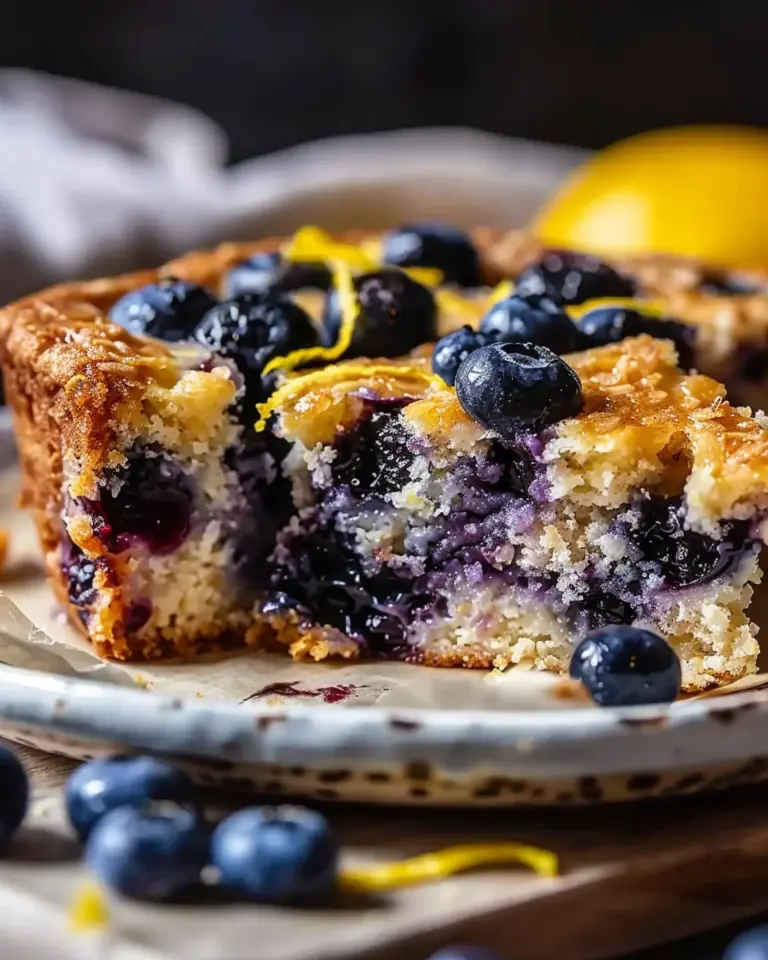 High-Protein Lemon Blueberry Breakfast Bake with Cottage Cheese: An Amazing Ultimate Recipe