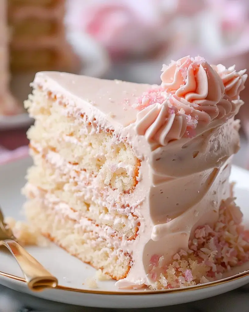 Pink Champagne Cake Recipe