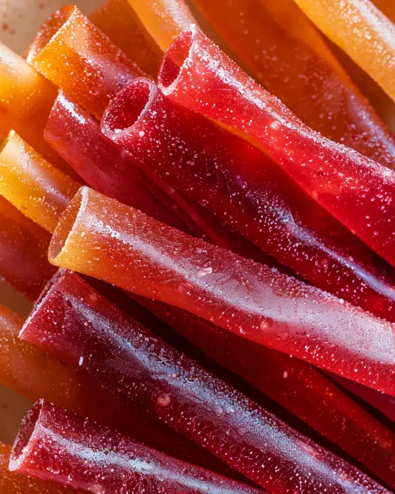 3-Ingredient Homemade Fruit Roll-Ups
