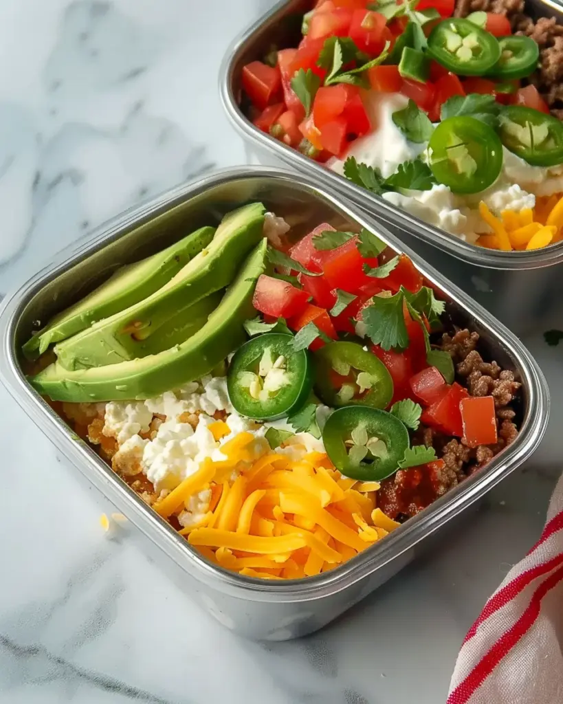 Quick Meal Prep Cottage Cheese Taco Bowls